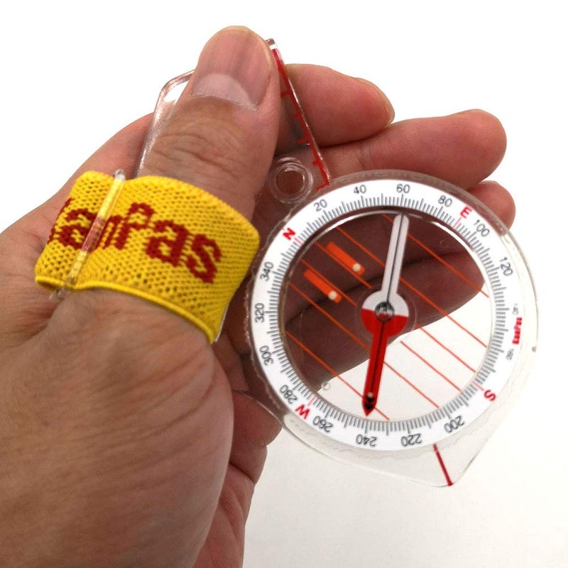 KanPas Elite Thumb Orienteering Compass Fast Neddle Setting for Outdoor Adventure Map Reading - Image 3